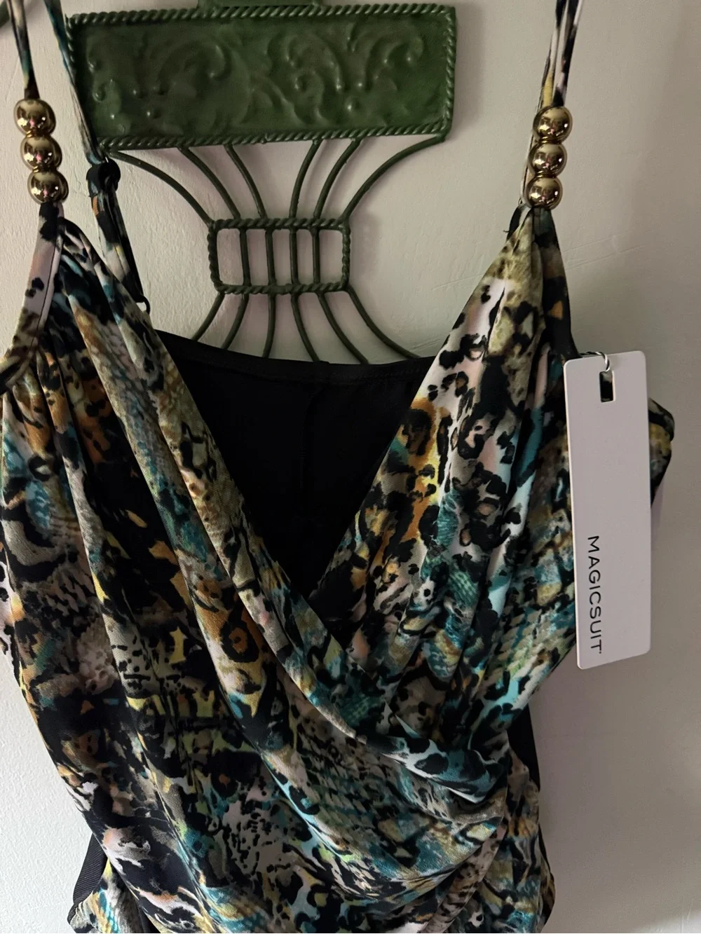 Magicsuit Mosh Posh Louise snake print one pice swimsuit size 10 or 12